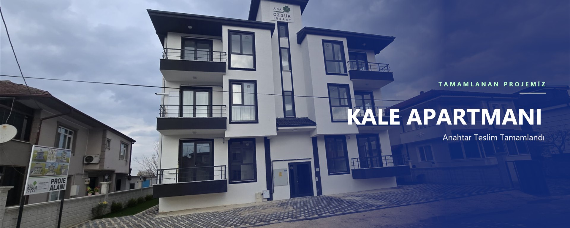 Kale Apartmanı - Anahtar teslim tamamlanan projemiz